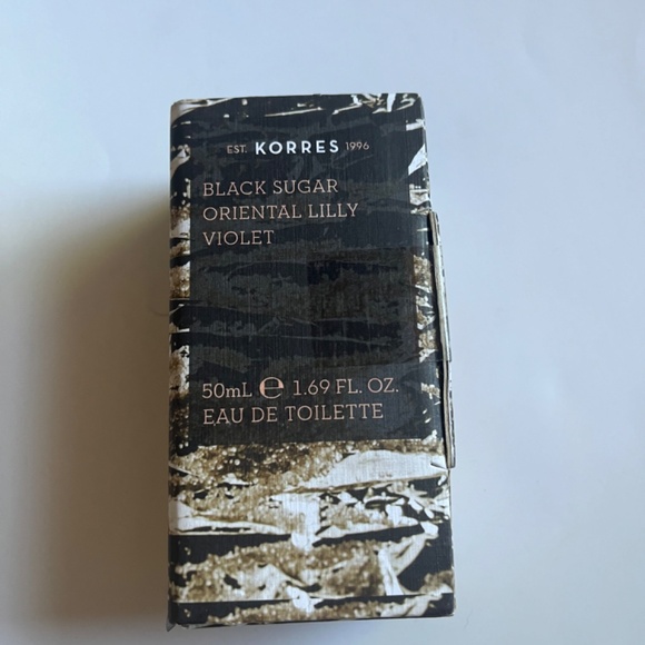 KORRES EDT BLACK SUGAR ORIENTAL LILLY VIOLET 50ml For Her Natural Eau de Toilett - Picture 3 of 5
